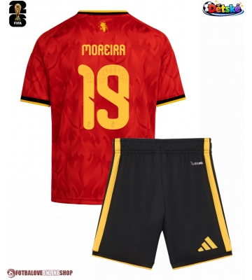 Belgie Diego Moreira #19 Domácí dres komplet pro Děti MS 2026 Krátkým Rukávem (+ Krátké kalhoty)